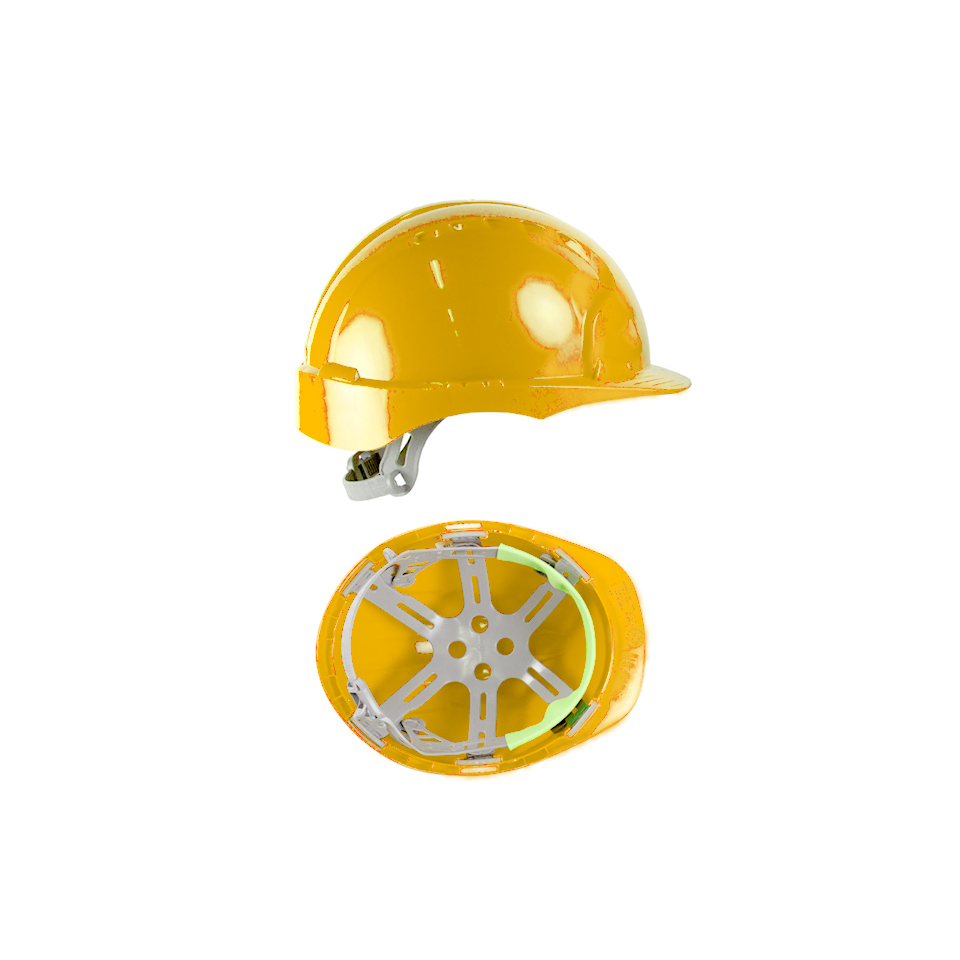 SG03107 Safety helmets For optimal protection of the head, a safety helmet should be adjusted to the size of the head of the user. The usefulness of the helmet duration is determined by, among others, cold, heat, chemicals, sunlight and incorrect use.